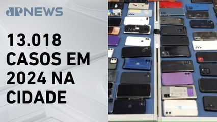 RJ registra aumento de 40% no número de roubos de celular, segundo ISP
