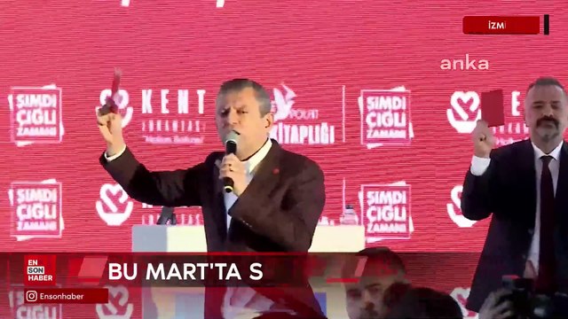 Özgür Özel'den erken seçim açıklaması: Bu Mart'ta seçimi yapalım