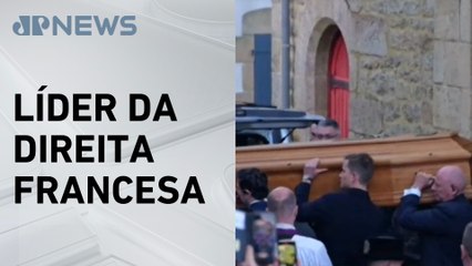 Funeral privado de Le Pen tem forte esquema de segurança