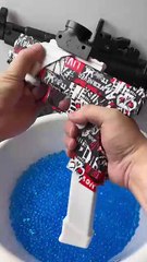 Exhibition of interesting gel blaster and foam bullet guns_(720P_HD)