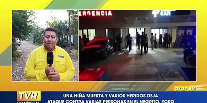 Regresaban de campaña evangelística y fueron emboscados por pistoleros en El Negrito, Yoro; una niña falleció