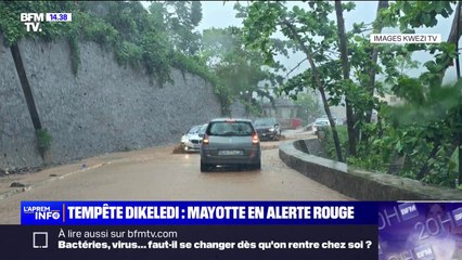 Mayotte: des crues importantes observées durant le passage de la tempête Dikeledi
