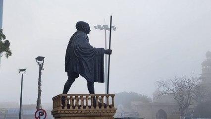 शीतलहर ने छुड़ाई धूजणी, सीजन का सबसे सर्द दिन