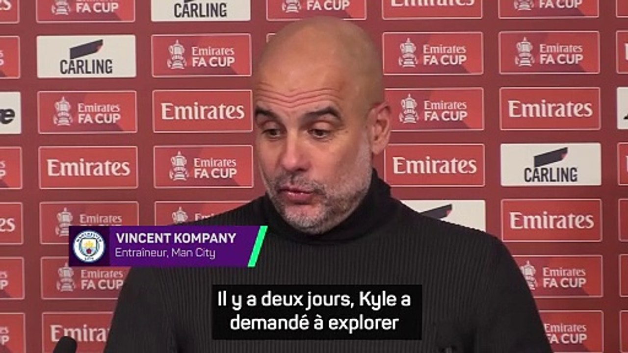 Guardiola : "Walker a émis le souhait de partir"
