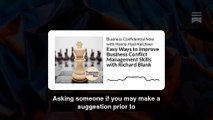 Conflict Resolution through Personal Experience.Business Confidential Now podcast guest Richard Blank Costa Rica's Call Center.