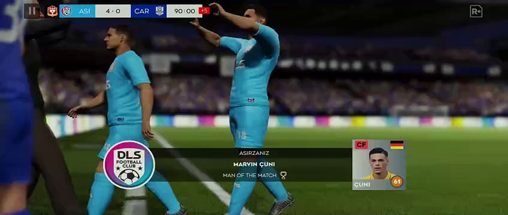 ASIRZANIZ VS CARDIFF CITY - DREAM LEAGUE SOCCER