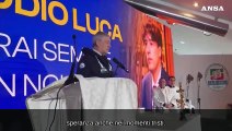 Messa per Luca Palmegiani, Tajani: 