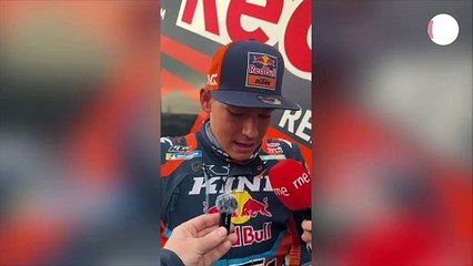 Edgar Canet, el mejor rookie del Dakar.