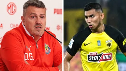 Oscar García es tajante con el tema de Orbelín Pineda y su "regreso" a Chivas