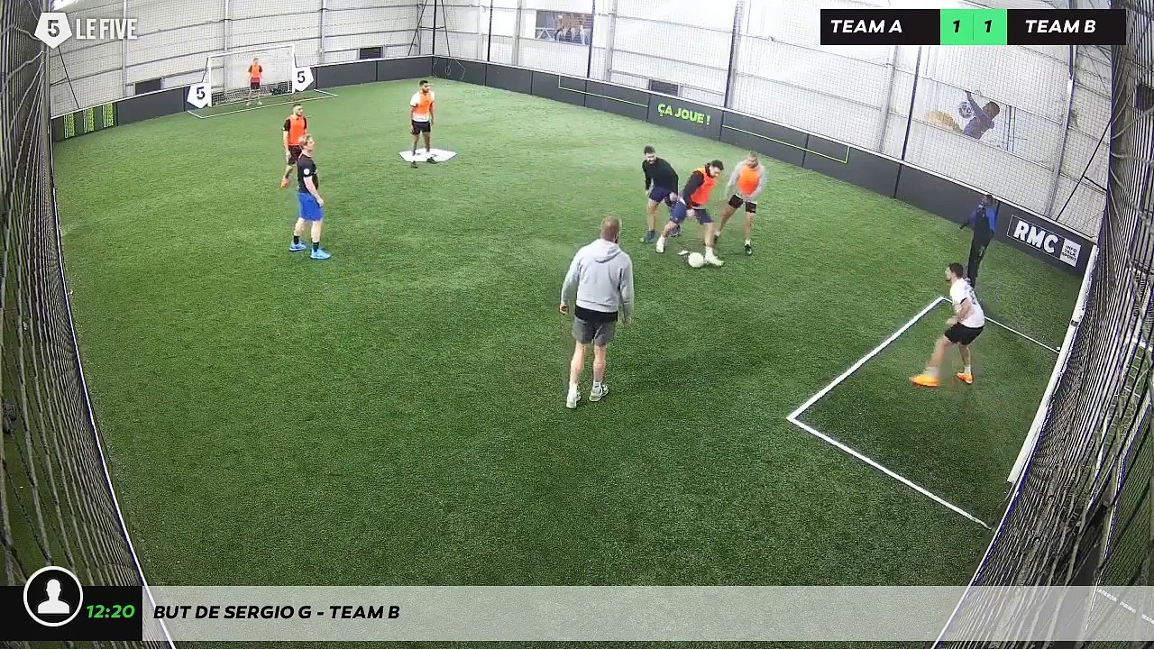 But de Sergio G - Team B
