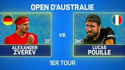 Open d'Australie - Zverev croque Pouille au premier tour