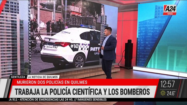 🚨 LA MUERTE DE DOS POLICÍAS EN UNA PERSECUCIÓN EN QUILMES, REVELA LA INSEGURIDAD DE LA ZONA
