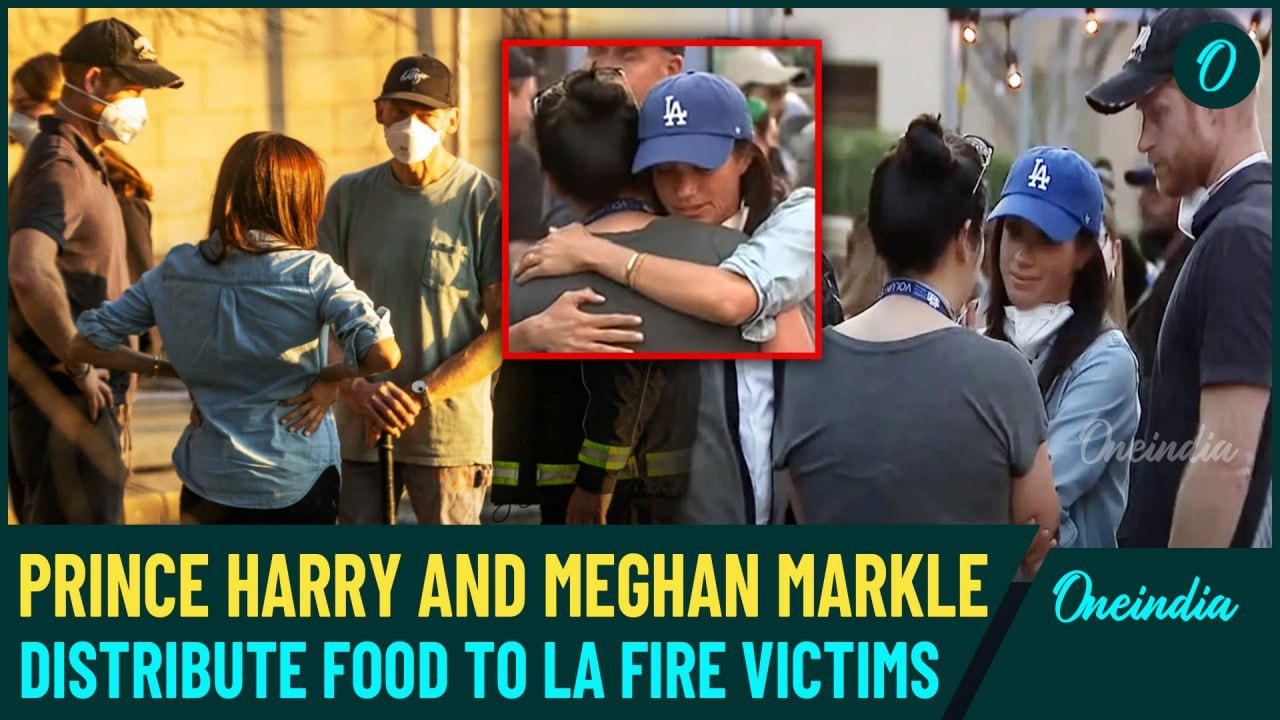 LA Pacific Palisades California Fire: Prince Harry & Meghan's Heartfelt Visit Wildfire Victims