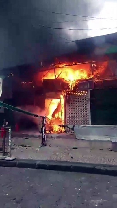 Incêndio em Uruguaiana (RJ)