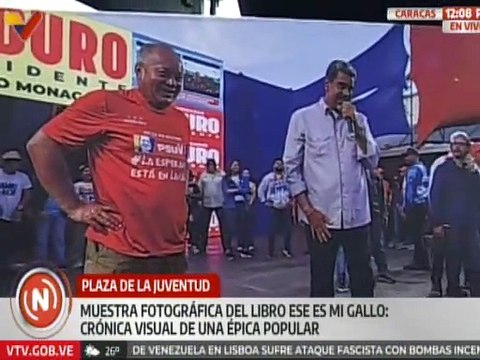 Vpdte. Sec. Cabello recordó las infinitas veces que el Cmdte. Chavéz llenó la Av. Bolívar de Caracas