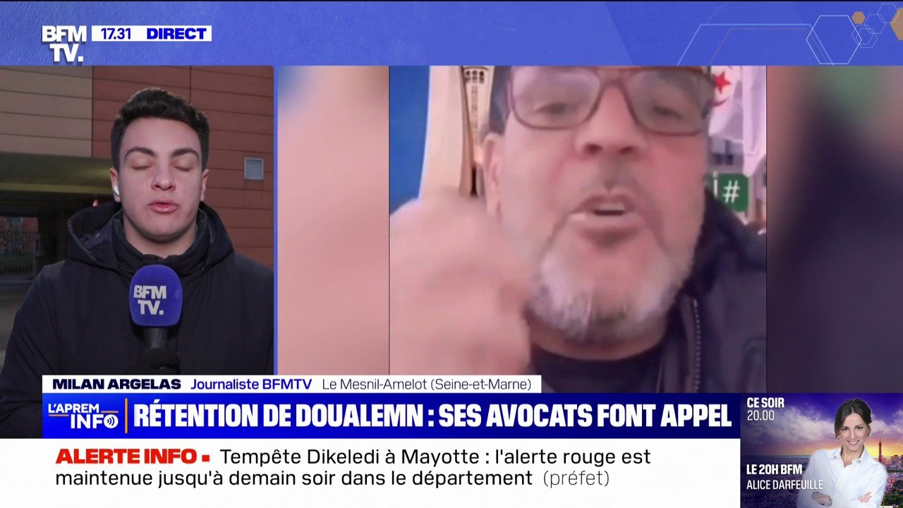 Affaire Doualemn: les avocats de l'influenceur font appel de la décision de prolongation de sa détention en centre de rétention