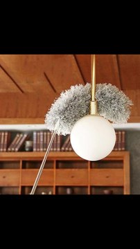 Extendable Telescope Microfiber Duster Long Handle For Cleaning Dust, Dirt And Stains Fan Duster High Quality