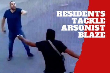 Residents tackle arsonist amid L.A.'s wildfire chaos