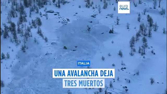 Tragedia en los Alpes italianos: mueren tres montañistas en una avalancha