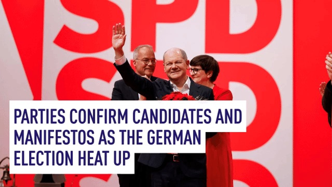 Parties confirm candidates and manifestos as the German election heat up