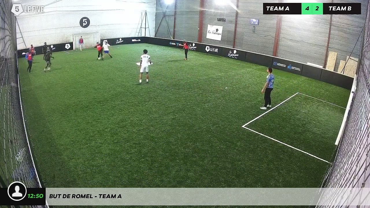 But de Romel - Team A