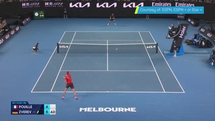 Zverev Dominates Pouille to Advance to Round Two 🎾
