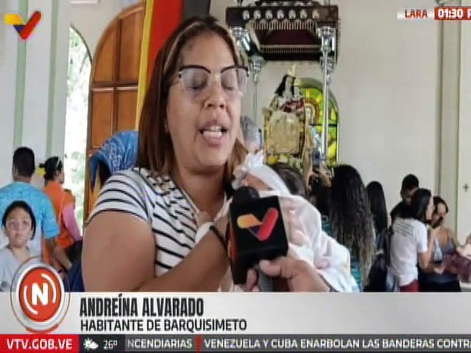 Devotos de la Divina Pastora manifiestan su fe y se preparan para recorrer procesión este 14 de enero