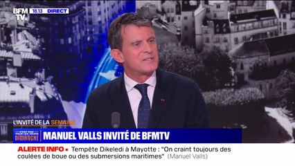 Consultations sur le budget: "Je me réjouis qu'il y ait ce dialogue", déclare Manuel Valls