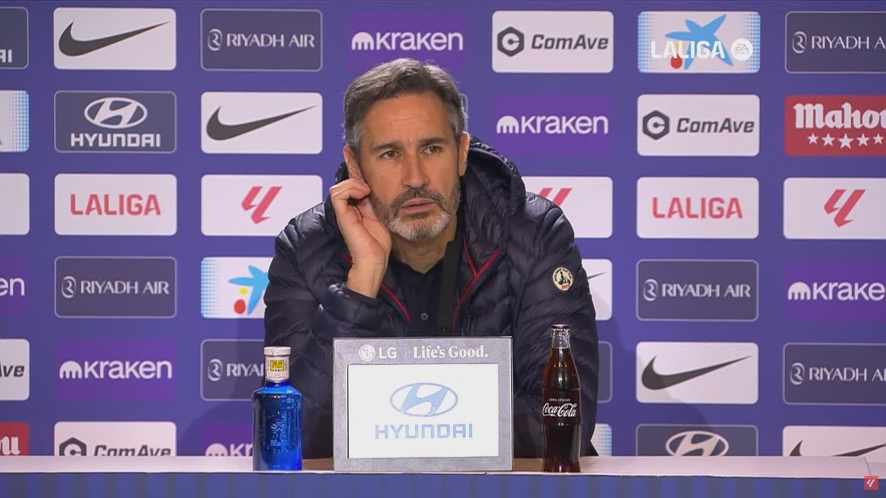 Vicente Moreno, rueda de prensa completa tras el Atlético de Madrid 1- Osasuna 0 de Liga