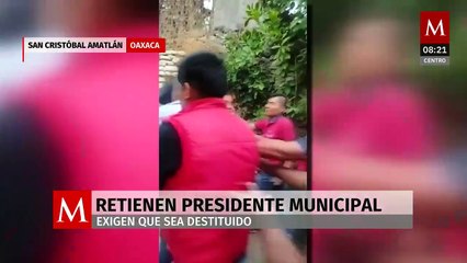Sacan a golpes de su casa al presidente municipal de San Cristóbal Amatlán, Oaxaca