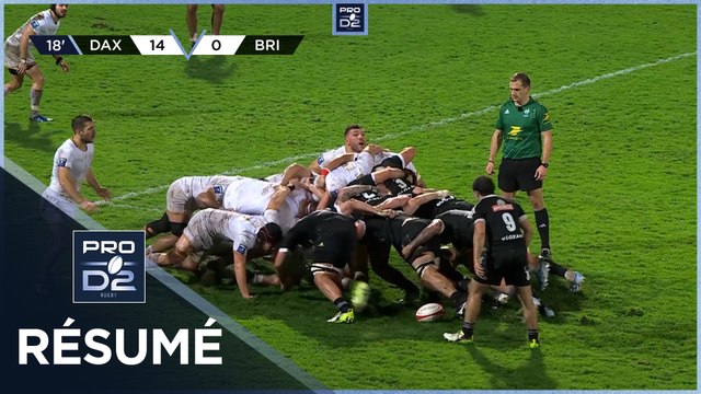PRO D2 Saison 2024-2025 J16 - Résumé US Dax - CA Brive