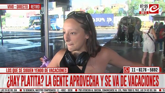 Los que se siguen yendo de vacaciones: ¿Cómo está el panorama en Retiro?