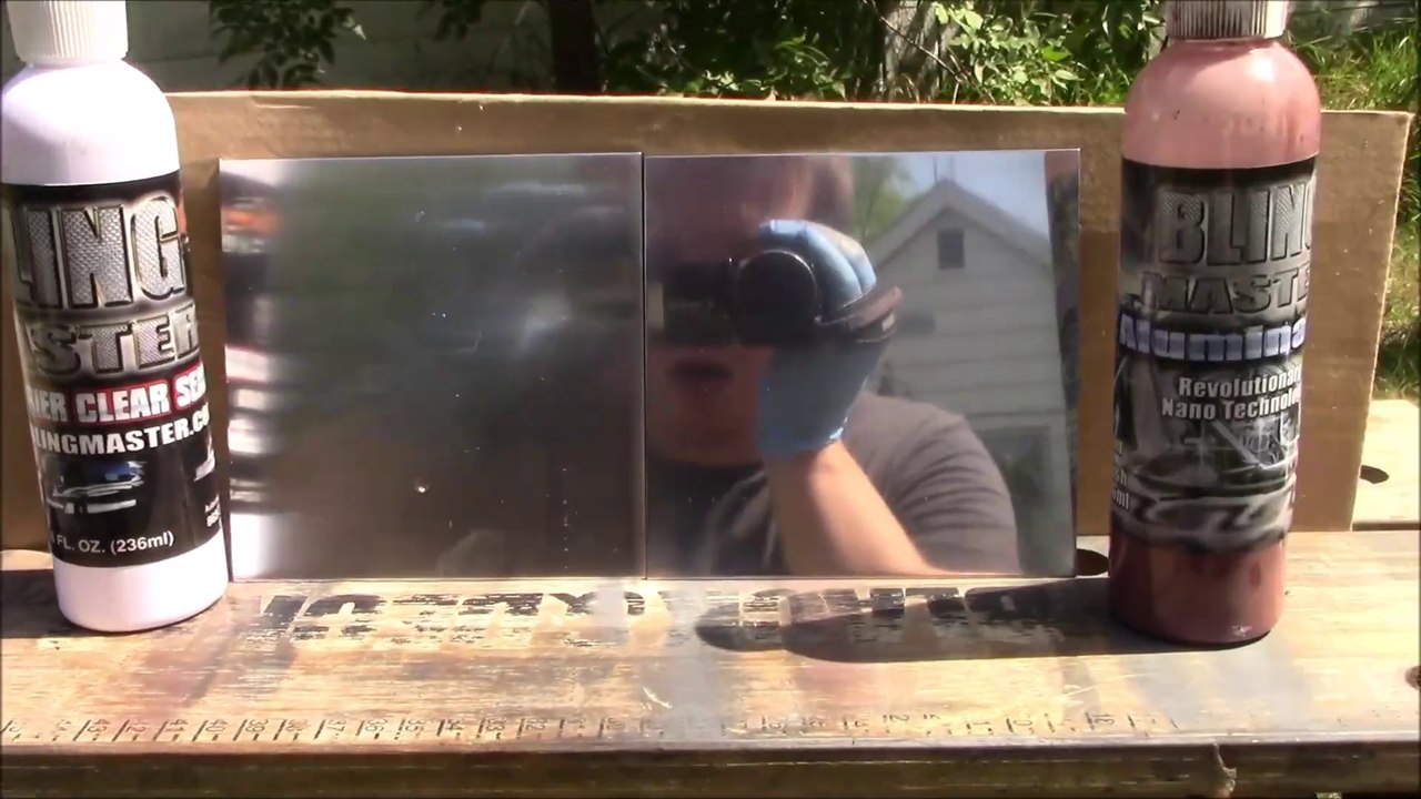 How To Polish Aluminum To Mirror Finish NO SANDING