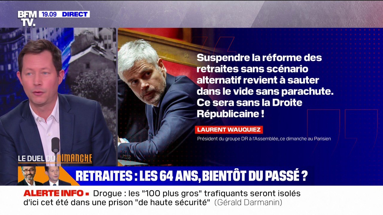 François-Xavier Bellamy (LR): le PS "n'acceptera pas le compromis" sur l'âge de départ à la retraite