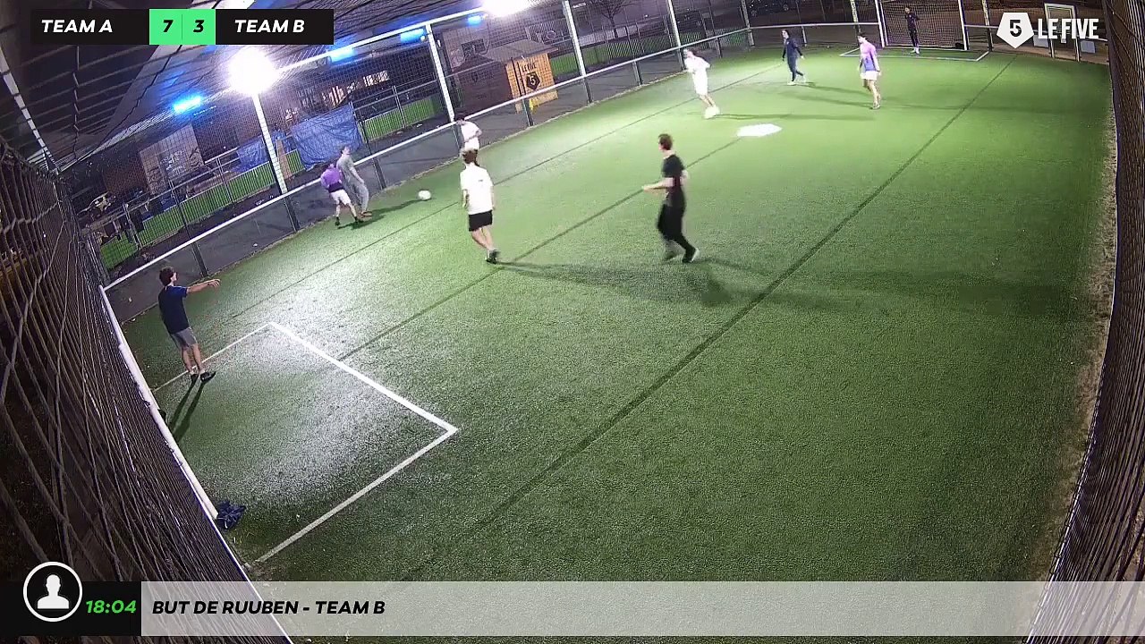 But de Ruuben - Team B