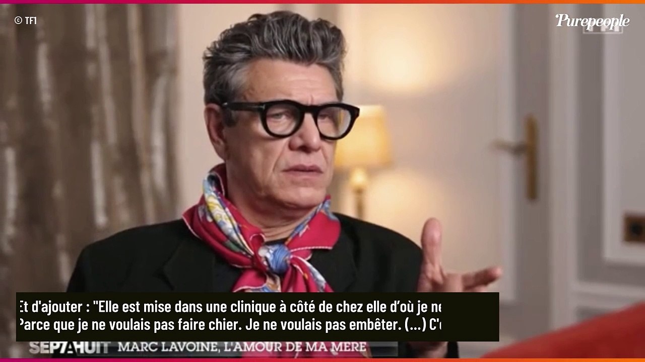 "Elle est mal morte" : Marc Lavoine confie son sentiment de culpabilité concernant le décès de sa mère