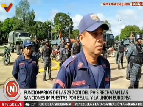 ZODI Guayana Esequiba N.º 64 rechaza sanciones impuestas por EE. UU. a funcionarios del Estado
