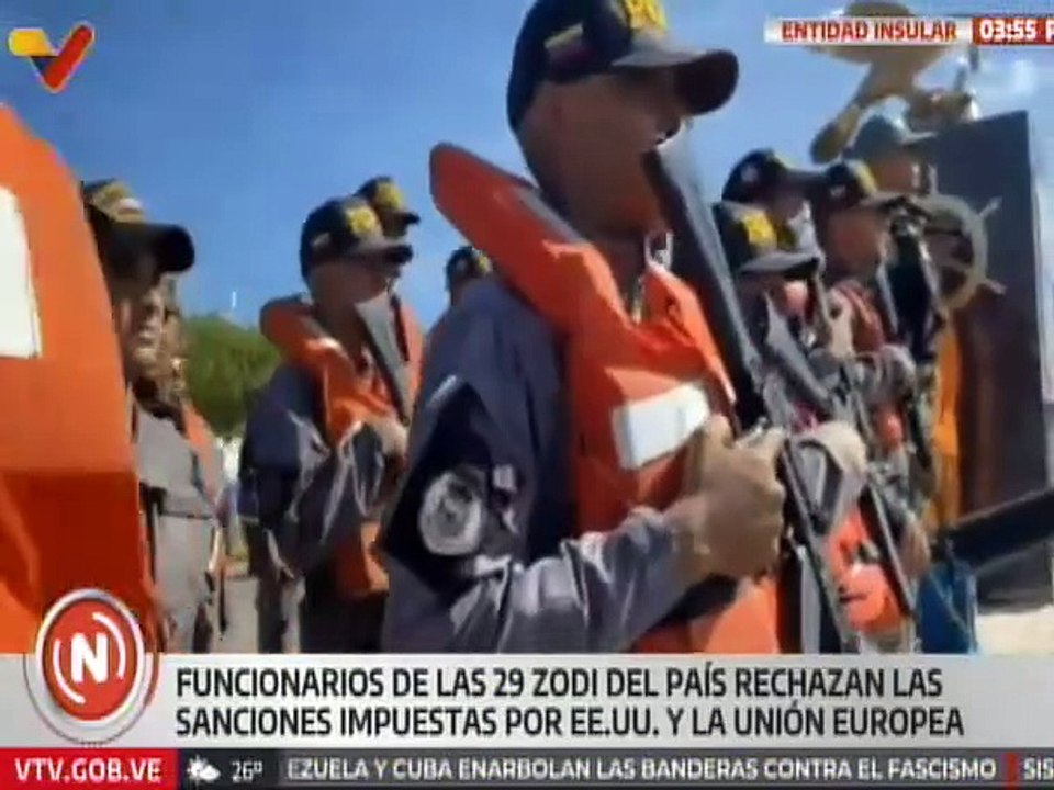 ZODI Marítima e Insular N.º 72 rechaza sanciones impuestas por EE. UU. a funcionarios del Estado