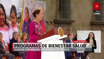 Programas de salud arrancan en febrero; Sheinbaum anuncia programas en informe de 100 días