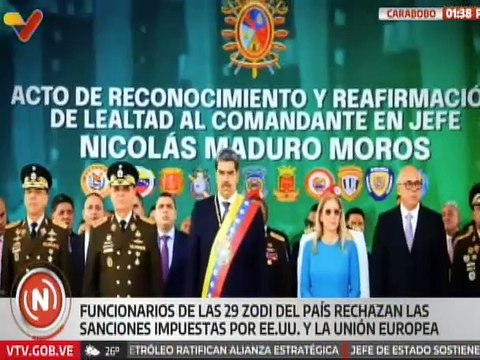 ZODI Carabobo N.º 45 rechaza sanciones impuestas por EE. UU. a funcionarios del Estado