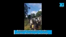 Robaban y celebraban en redes sociales