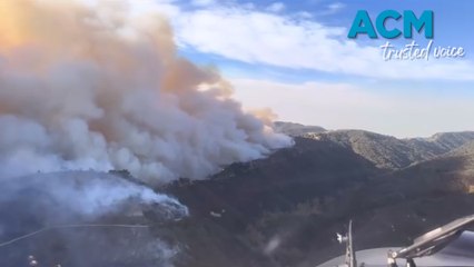 Aerial vision shows devastating impact of Los Angeles fires