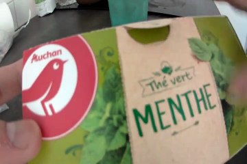 AUCHAN Thé à la menthe 25 sachets 40g