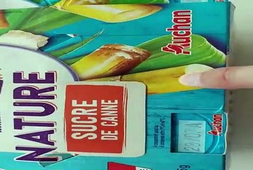 AUCHAN Yaourt nature au sucre de canne 16x125g