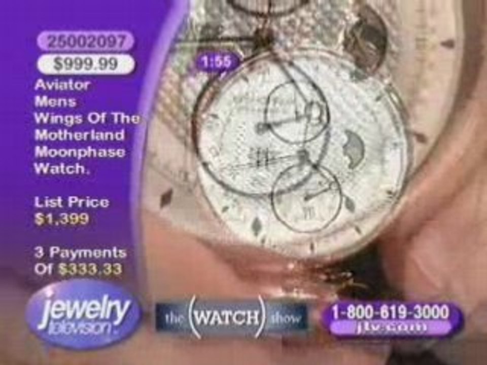 25002097- Men's Aviator Watch