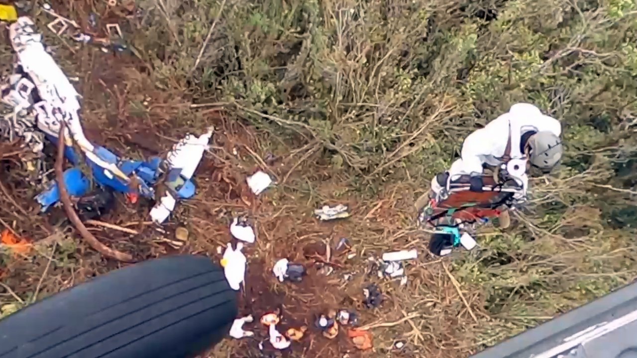 Autoridades lograron extraer los cuerpos de las víctimas del accidente aéreo en Antioquia
