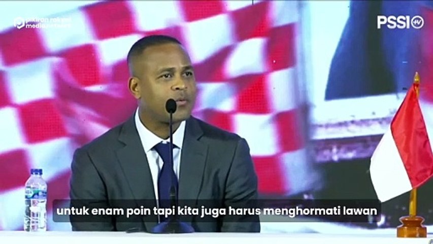 Dalam Wawancara, Pelatih Timnas Indonesia Patrick Kluivert Targetkan 4 point Lawan Bahrain dan Australia