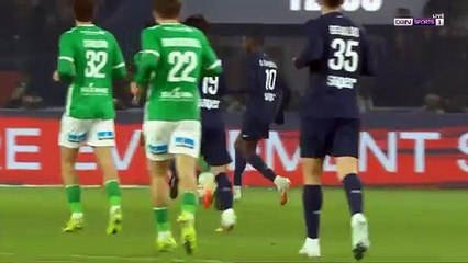 اهداف مباراة باريس سان جيرمان وسانت ايتيان 2 -1 الدوري الفرنسي