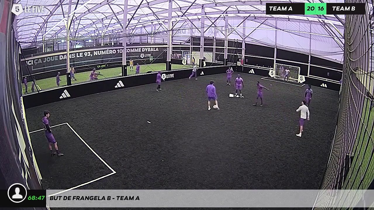 But de Frangela B - Team A