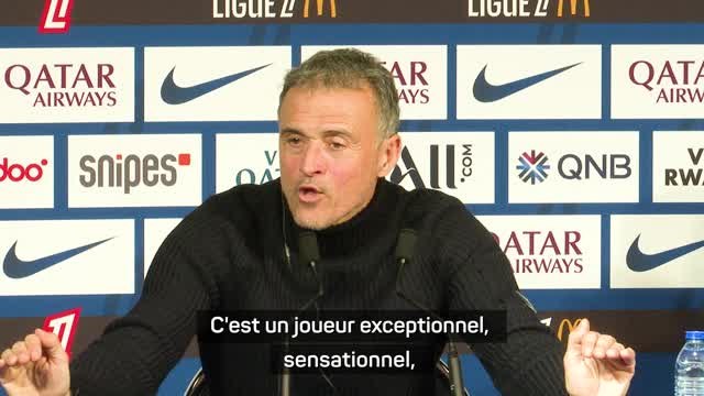PSG - Luis Enrique : Barcola reste un joueur sensationnel
